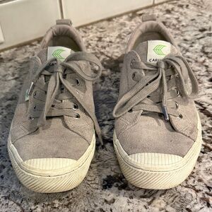 Cariuma Women’s Taupe Suede Sneakers